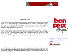 Tablet Screenshot of online-einkaufserlebnis.com